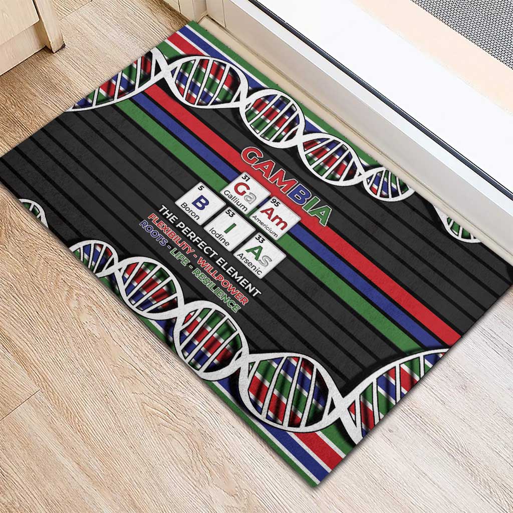 Gambia Rubber Doormat Perfect Periodic Element Of African - African Pride