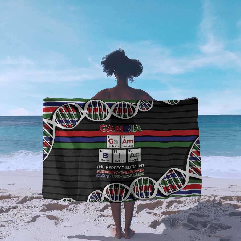 Gambia Sarong Perfect Periodic Element Of African - African Pride