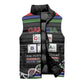 Gambia Sleeveless Puffer Jacket Perfect Periodic Element Of African - African Pride