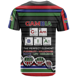 Gambia T shirt Perfect Periodic Element Of African - African Pride