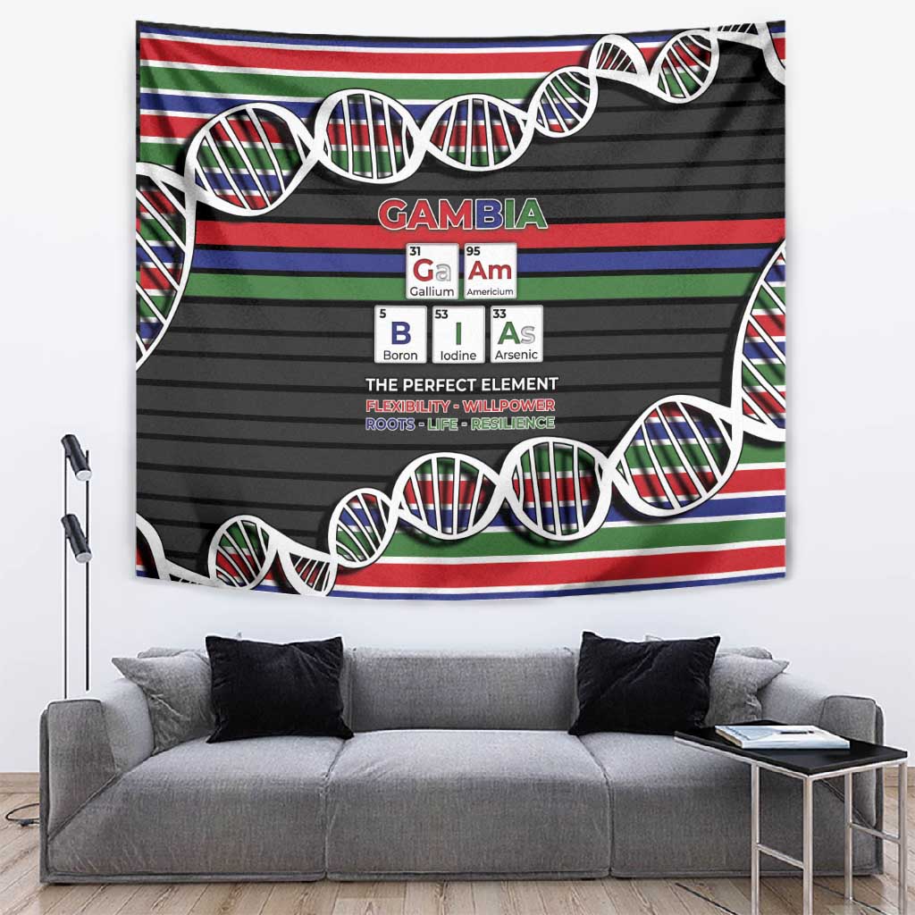 Gambia Tapestry Perfect Periodic Element Of African - African Pride