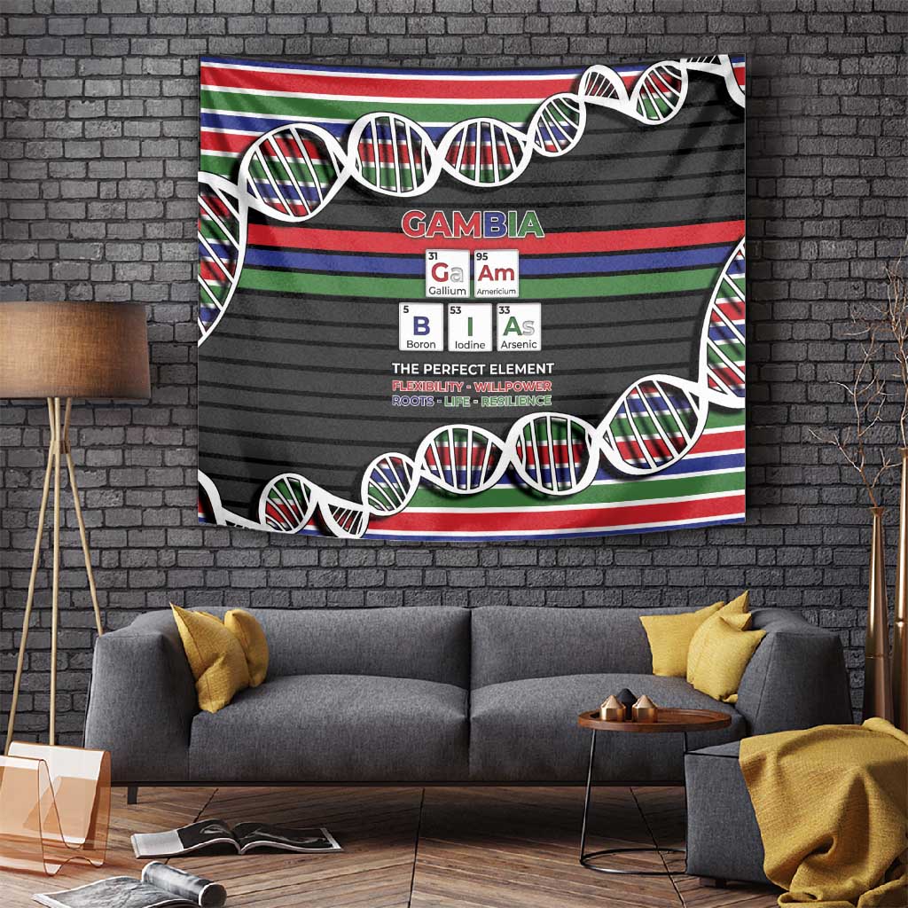 Gambia Tapestry Perfect Periodic Element Of African - African Pride