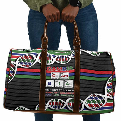 Gambia Travel Bag Perfect Periodic Element Of African - African Pride
