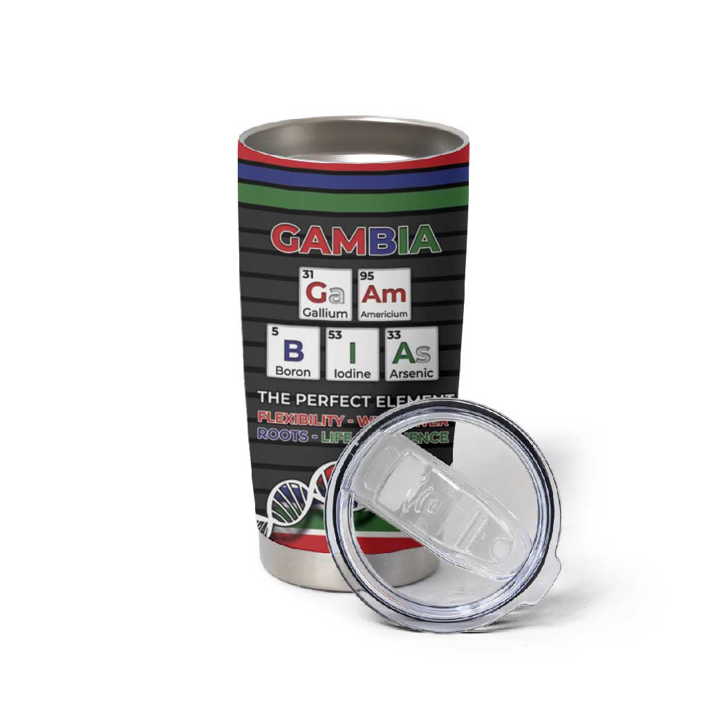 Gambia Tumbler Cup Perfect Periodic Element Of African - African Pride