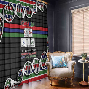 Gambia Window Curtain Perfect Periodic Element Of African - African Pride