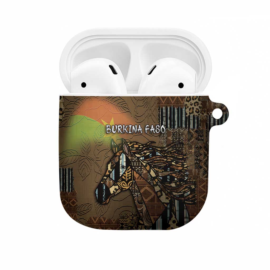 Burkina Faso AirPods Case African Tribal Horse Patchwork Style - African Pride