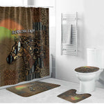Burkina Faso Bathroom Set African Tribal Horse Patchwork Style - African Pride