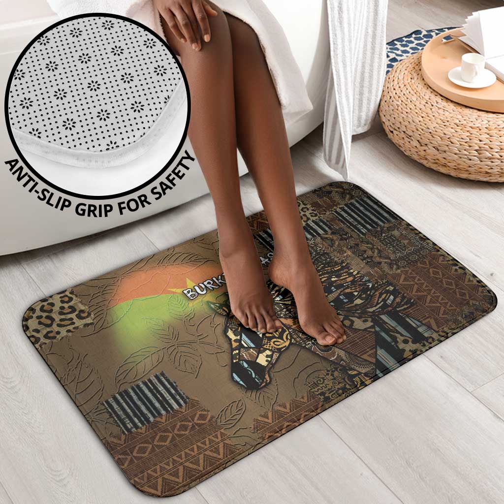 Burkina Faso Bathroom Set African Tribal Horse Patchwork Style - African Pride