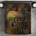 Burkina Faso Bedding Set African Tribal Horse Patchwork Style - African Pride
