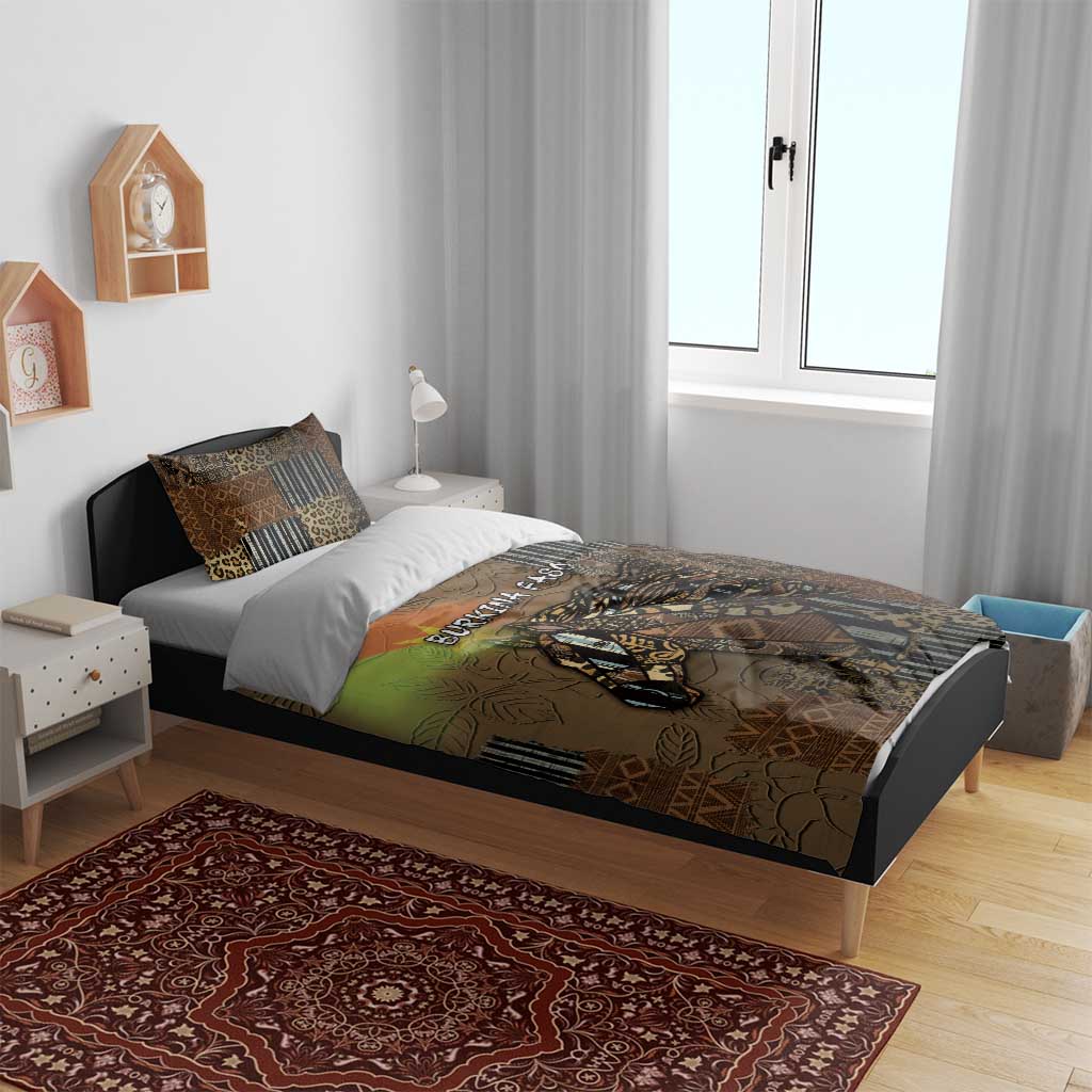 Burkina Faso Bedding Set African Tribal Horse Patchwork Style - African Pride