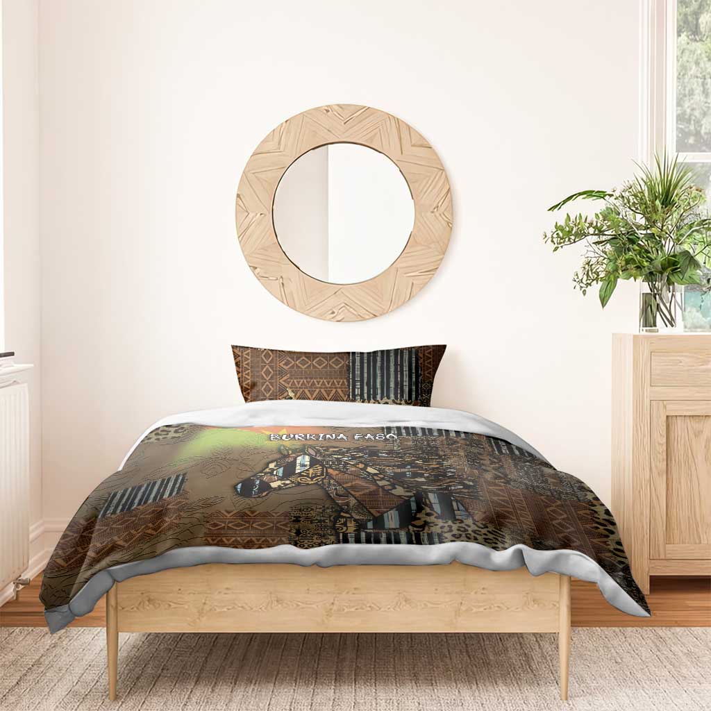 Burkina Faso Bedding Set African Tribal Horse Patchwork Style - African Pride