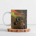 Personalized Burkina Faso Ceramic Mug African Tribal Horse Patchwork Style - African Pride