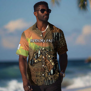 Personalized Burkina Faso Hawaiian Shirt African Tribal Horse Patchwork Style - African Pride