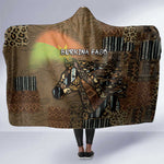 Burkina Faso Hooded Blanket African Tribal Horse Patchwork Style - African Pride