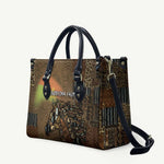 Burkina Faso Leather Bag African Tribal Horse Patchwork Style - African Pride