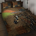 Burkina Faso Quilt Bed Set African Tribal Horse Patchwork Style - African Pride
