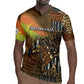 Personalized Burkina Faso Rugby Jersey African Tribal Horse Patchwork Style - African Pride
