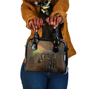 Burkina Faso Shoulder Handbag African Tribal Horse Patchwork Style - African Pride