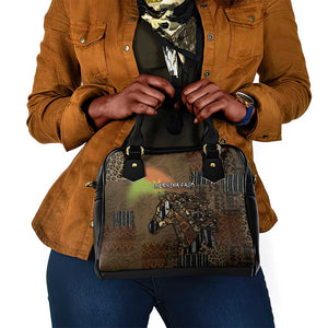 Burkina Faso Shoulder Handbag African Tribal Horse Patchwork Style - African Pride