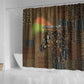 Burkina Faso Shower Curtain African Tribal Horse Patchwork Style - African Pride