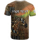 Personalized Burkina Faso T shirt African Tribal Horse Patchwork Style - African Pride