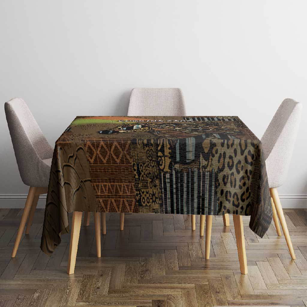 Burkina Faso Tablecloth African Tribal Horse Patchwork Style - African Pride