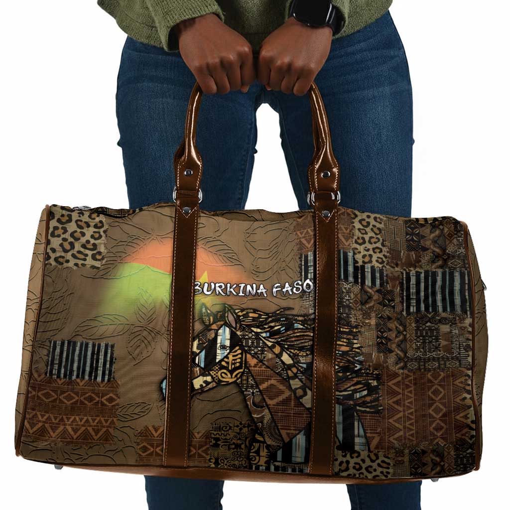 Burkina Faso Travel Bag African Tribal Horse Patchwork Style - African Pride