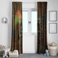 Burkina Faso Window Curtain African Tribal Horse Patchwork Style - African Pride