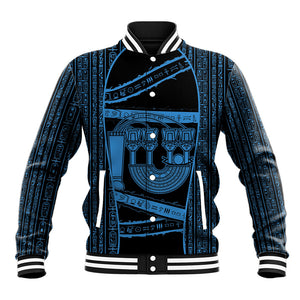 Egypt Menat Baseball Jacket Ancient Mythology Goddess Hathor Necklace