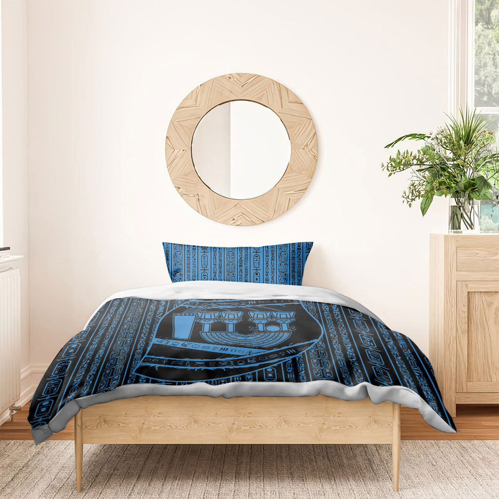 Egypt Menat Bedding Set Ancient Mythology Goddess Hathor Necklace