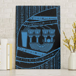 Egypt Menat Canvas Wall Art Ancient Mythology Goddess Hathor Necklace