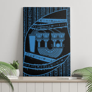 Egypt Menat Canvas Wall Art Ancient Mythology Goddess Hathor Necklace