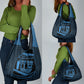 Egypt Menat Grocery Bag Ancient Mythology Goddess Hathor Necklace