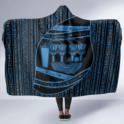 Egypt Menat Hooded Blanket Ancient Mythology Goddess Hathor Necklace