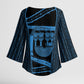Egypt Menat Kimono Sleeve Blouse Ancient Mythology Goddess Hathor Necklace