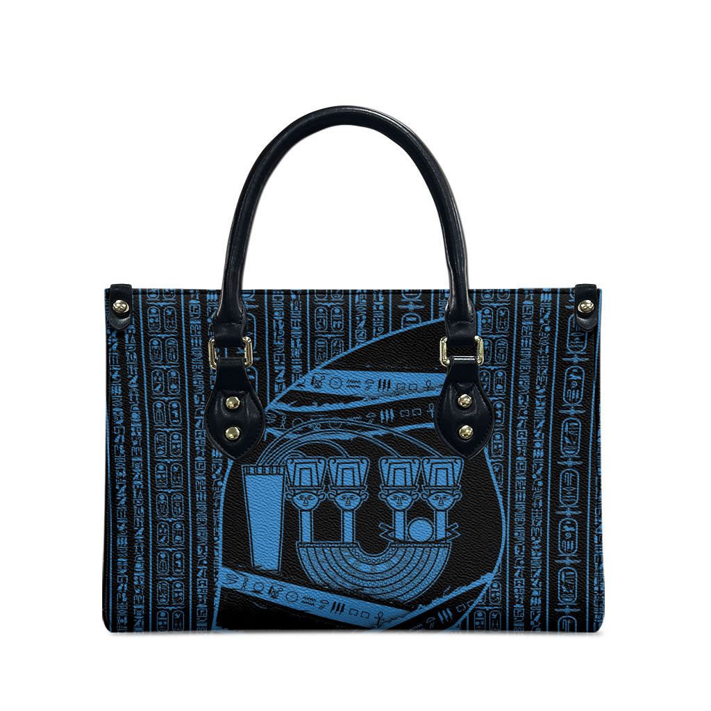 Egypt Menat Leather Bag Ancient Mythology Goddess Hathor Necklace