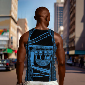 Egypt Menat Men Tank Top Ancient Mythology Goddess Hathor Necklace