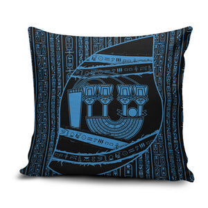 Egypt Menat Pillow Cover Ancient Mythology Goddess Hathor Necklace