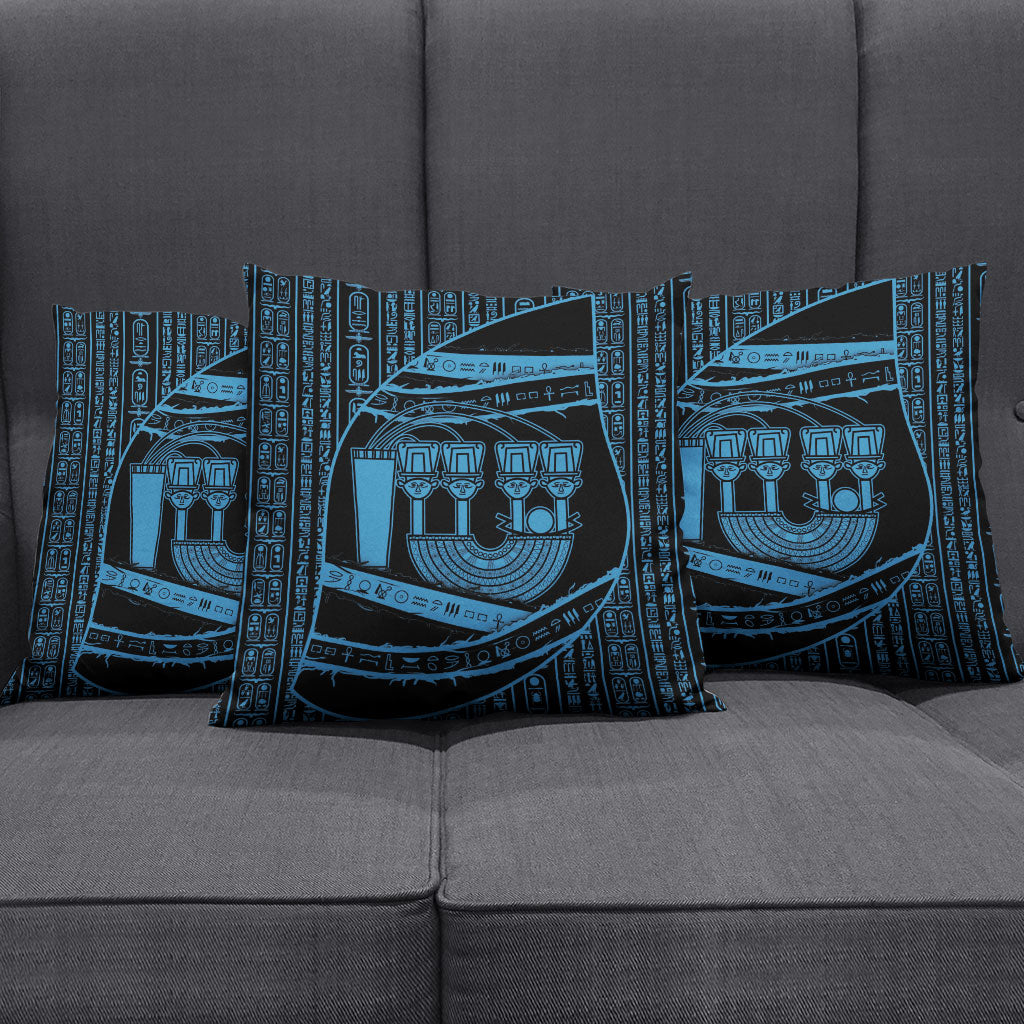 Egypt Menat Pillow Cover Ancient Mythology Goddess Hathor Necklace