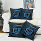 Egypt Menat Pillow Cover Ancient Mythology Goddess Hathor Necklace