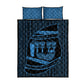 Egypt Menat Quilt Bed Set Ancient Mythology Goddess Hathor Necklace