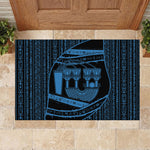 Egypt Menat Rubber Doormat Ancient Mythology Goddess Hathor Necklace
