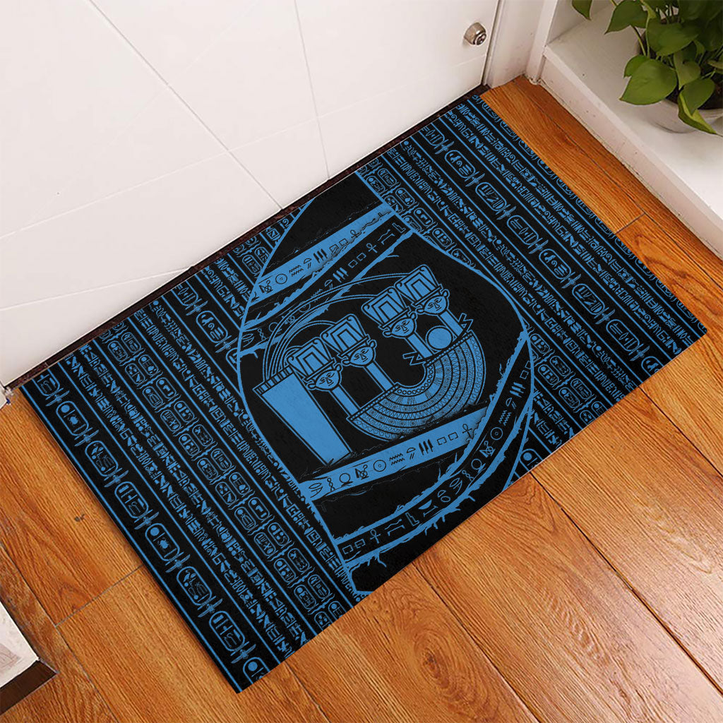 Egypt Menat Rubber Doormat Ancient Mythology Goddess Hathor Necklace