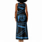 Egypt Menat Tank Maxi Dress Ancient Mythology Goddess Hathor Necklace