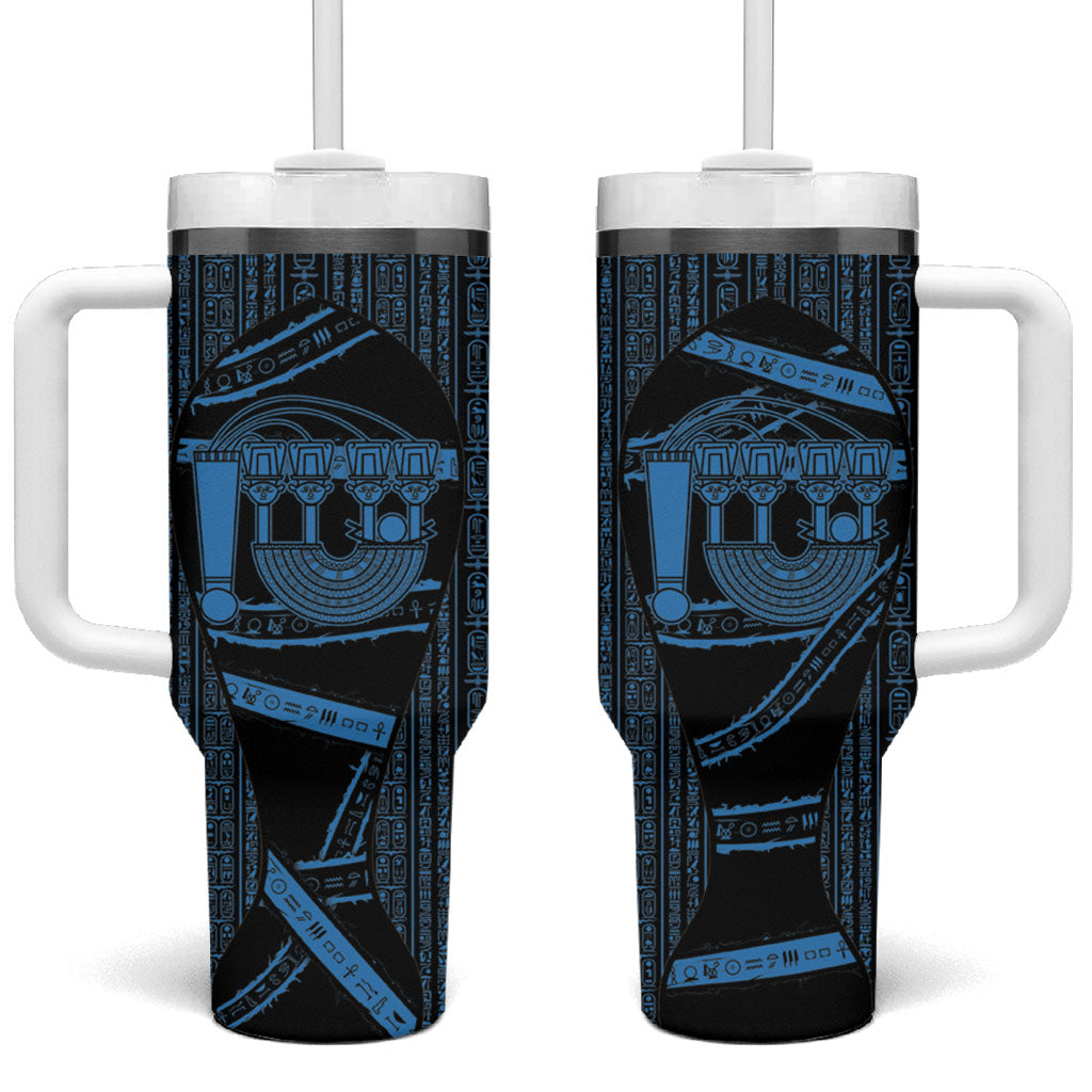Egypt Menat Tumbler With Handle Ancient Mythology Goddess Hathor Necklace