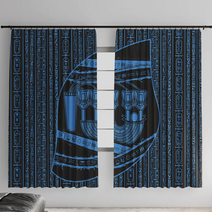 Egypt Menat Window Curtain Ancient Mythology Goddess Hathor Necklace