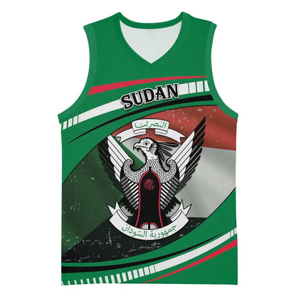 African Sudan Basketball Jersey Victory Is Ours DT05