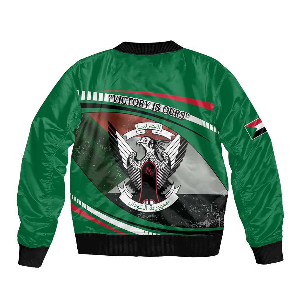 African Sudan Bomber Jacket Victory Is Ours - African Pride
