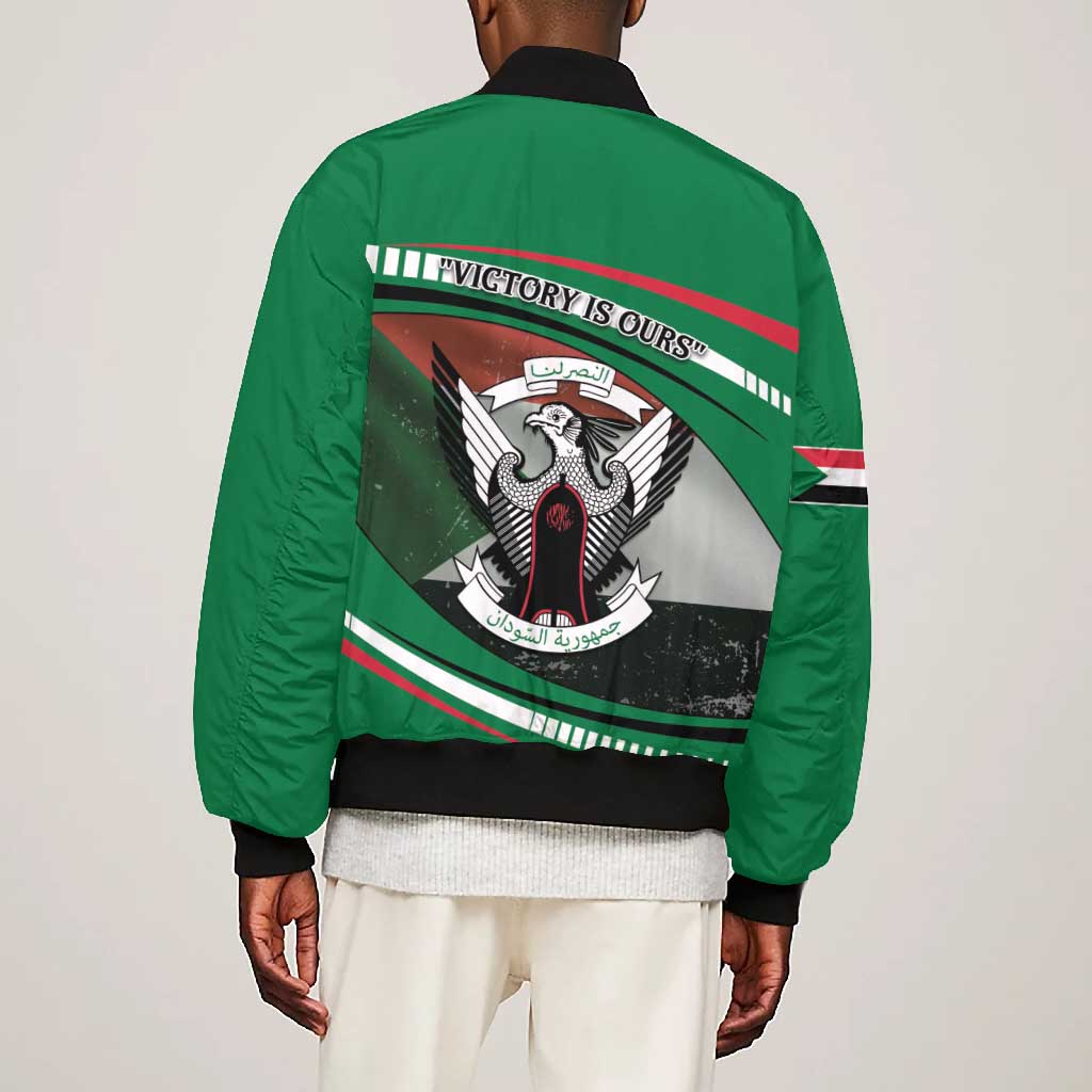 African Sudan Bomber Jacket Victory Is Ours - African Pride