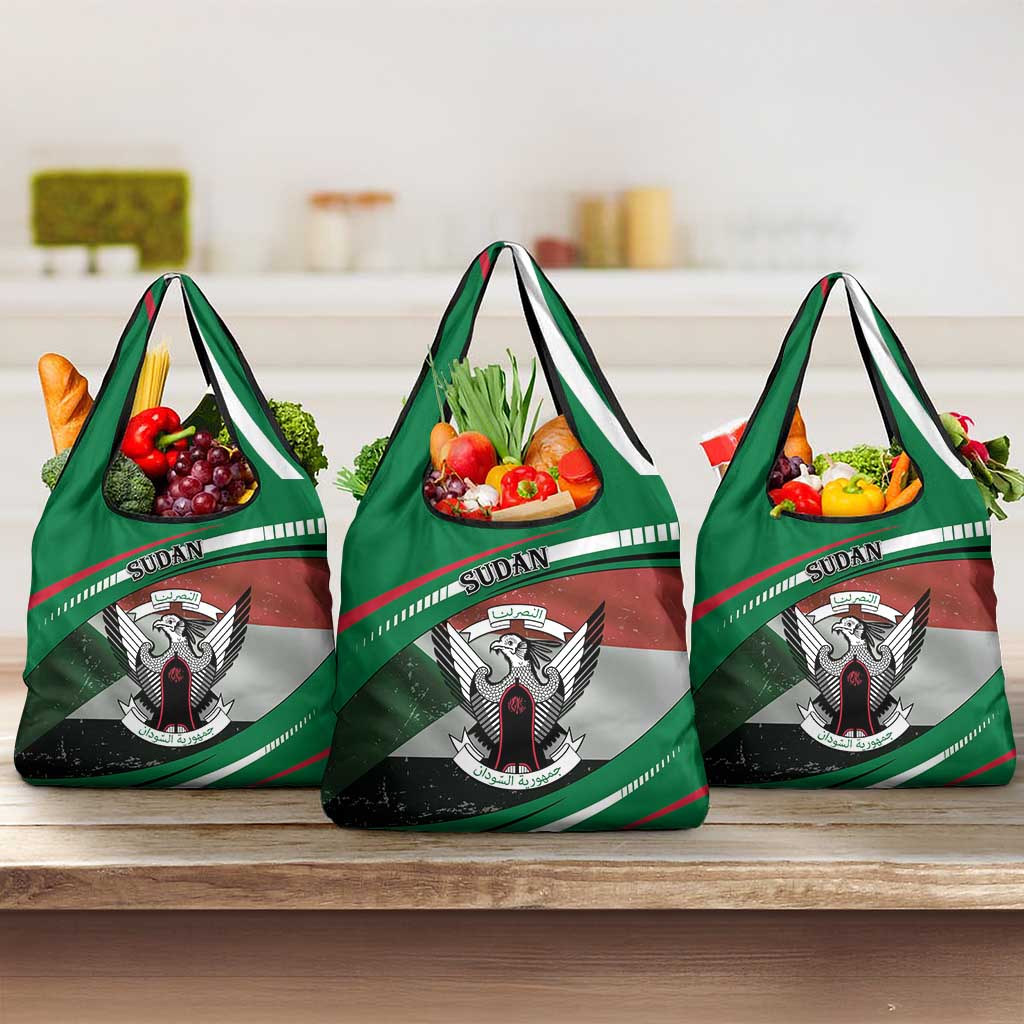 African Sudan Grocery Bag Victory Is Ours - African Pride